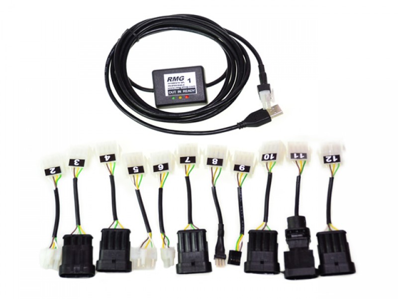 UNIVERSAL PROFESSIONAL LPG DIAGNOSTIC INTERFACE WITH 12 CONNECTORS