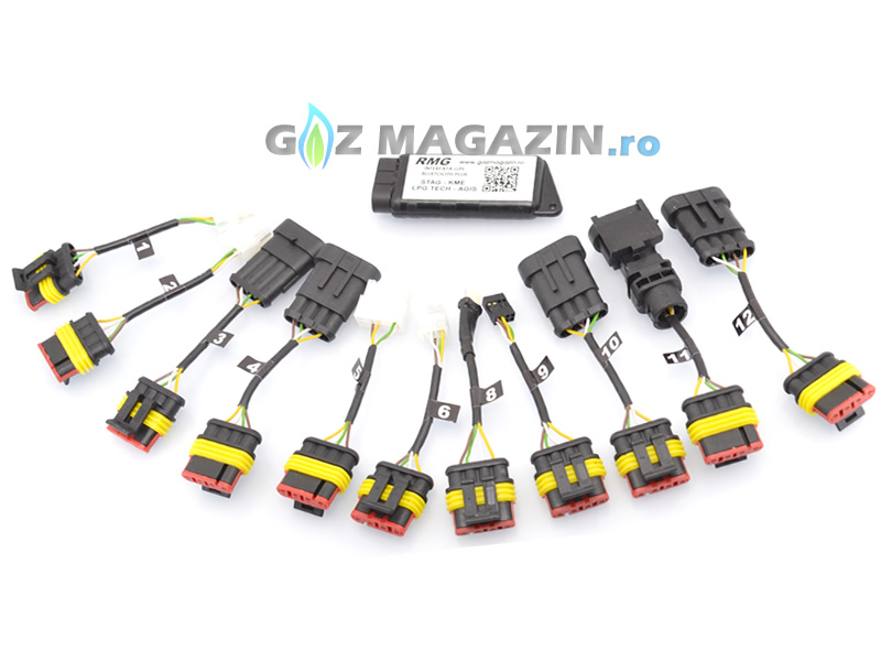 BLUETOOTH UNIVERSAL PROFESSIONAL LPG DIAGNOSTIC INTERFACE WITH 12 CONNECTORS