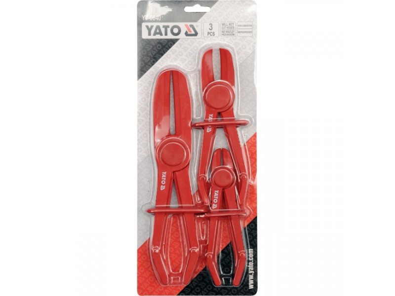 3 HOSE PINCHING PLIERS SET