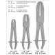 3 HOSE PINCHING PLIERS SET