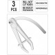 3 HOSE PINCHING PLIERS SET