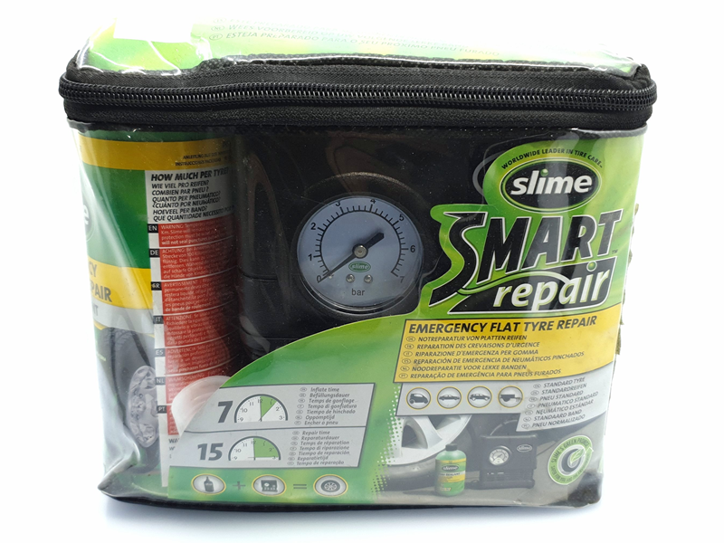 Slime Smart Tyre Puncture Repair Compressor Kit - 473 ML