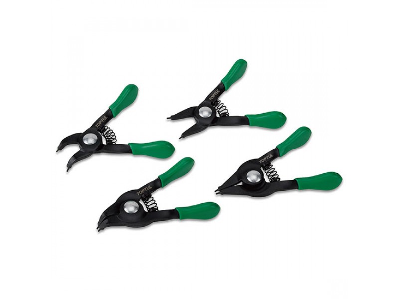 TOPTUL PROFESSIONAL 4 SEEGER PLIERS SET
