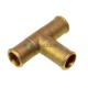 BRASS WATER T 16X16X16
