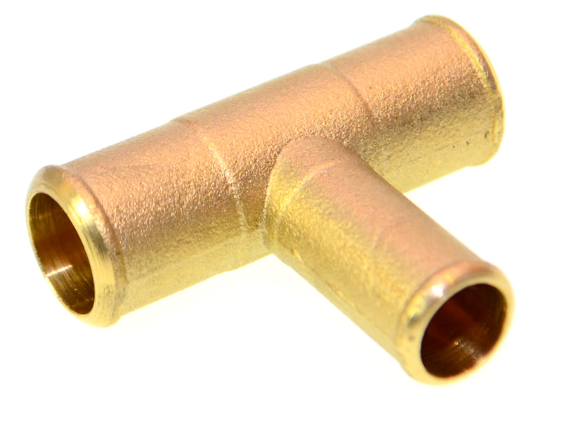 BRASS WATER T 19X16X19
