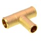 BRASS WATER T 19X16X19